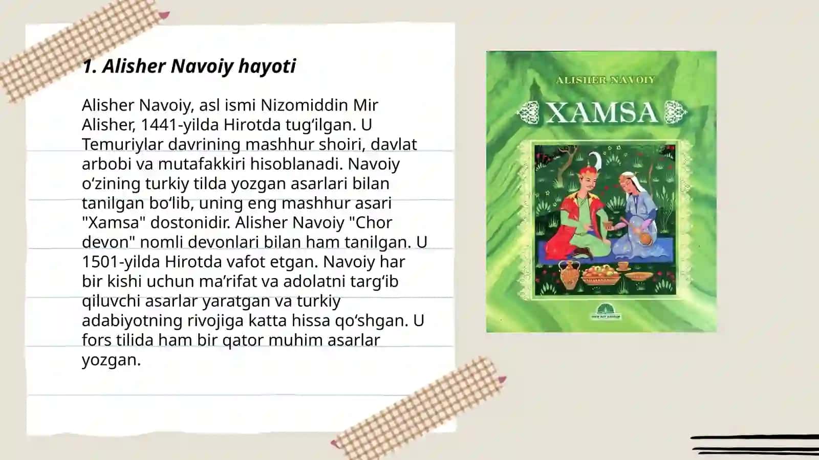 Alisher Navoiy 3