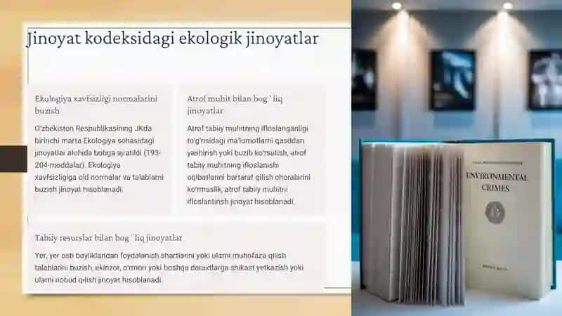 Ekologiya sohasidagi jinoyatlar 3