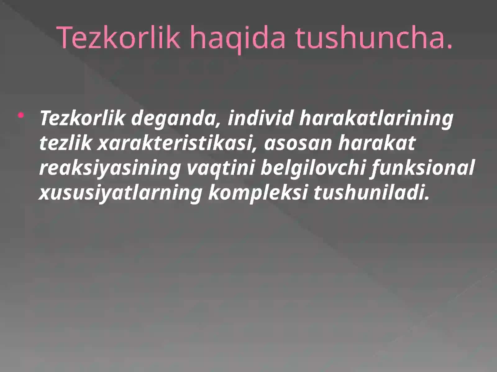 Tezkorlik qobiliyatini tarbiyalash 3
