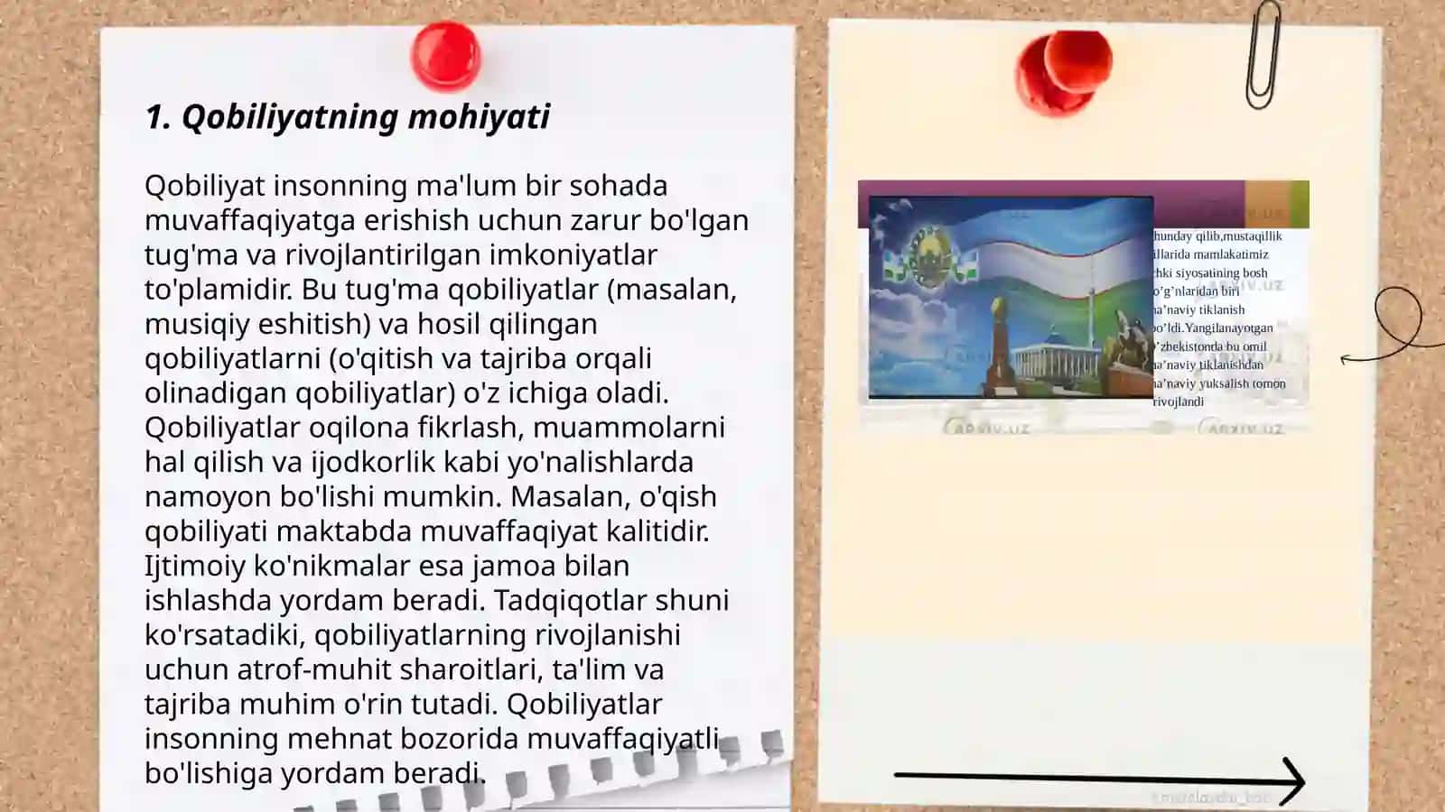 Qobiliyat va uning rivojlanishi 3