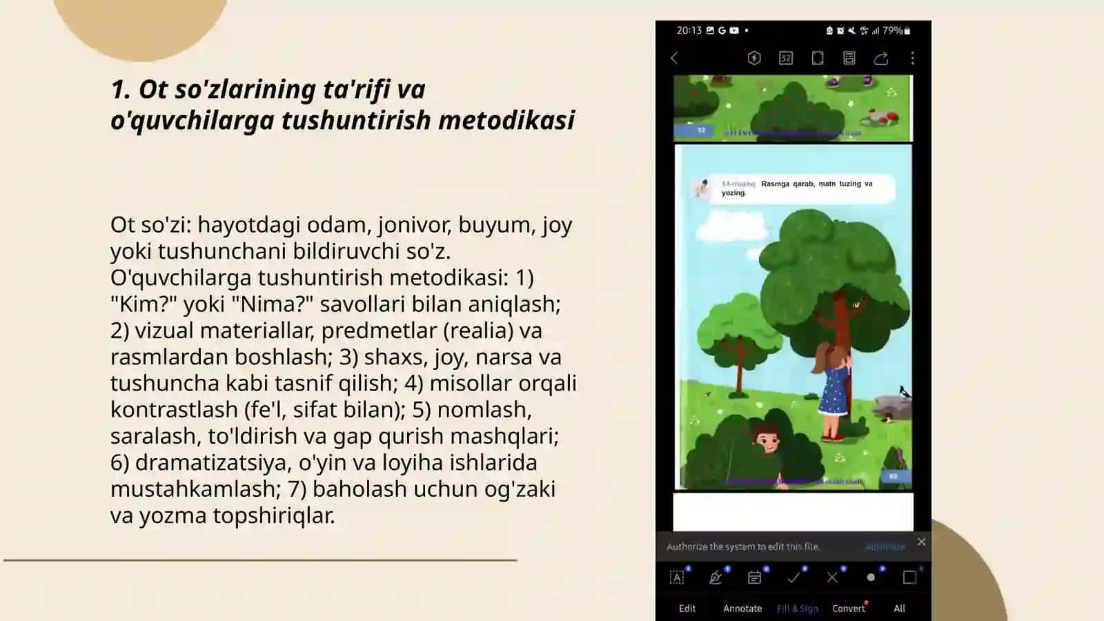 Ot so'z turkumini o'rgatish metodikasi 3
