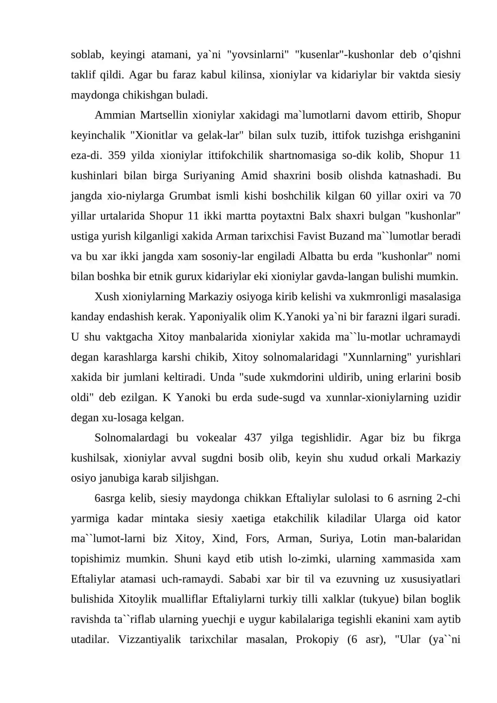 O’rta Osiyoning ilk o’rta asrlardagi tarixiy geografiyasi 3