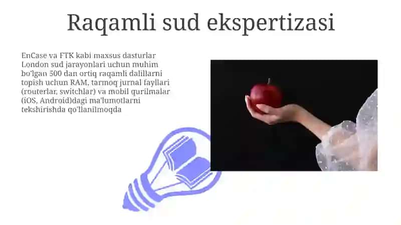 Raqamli Sud-Tibbiyot Ilovalari 3