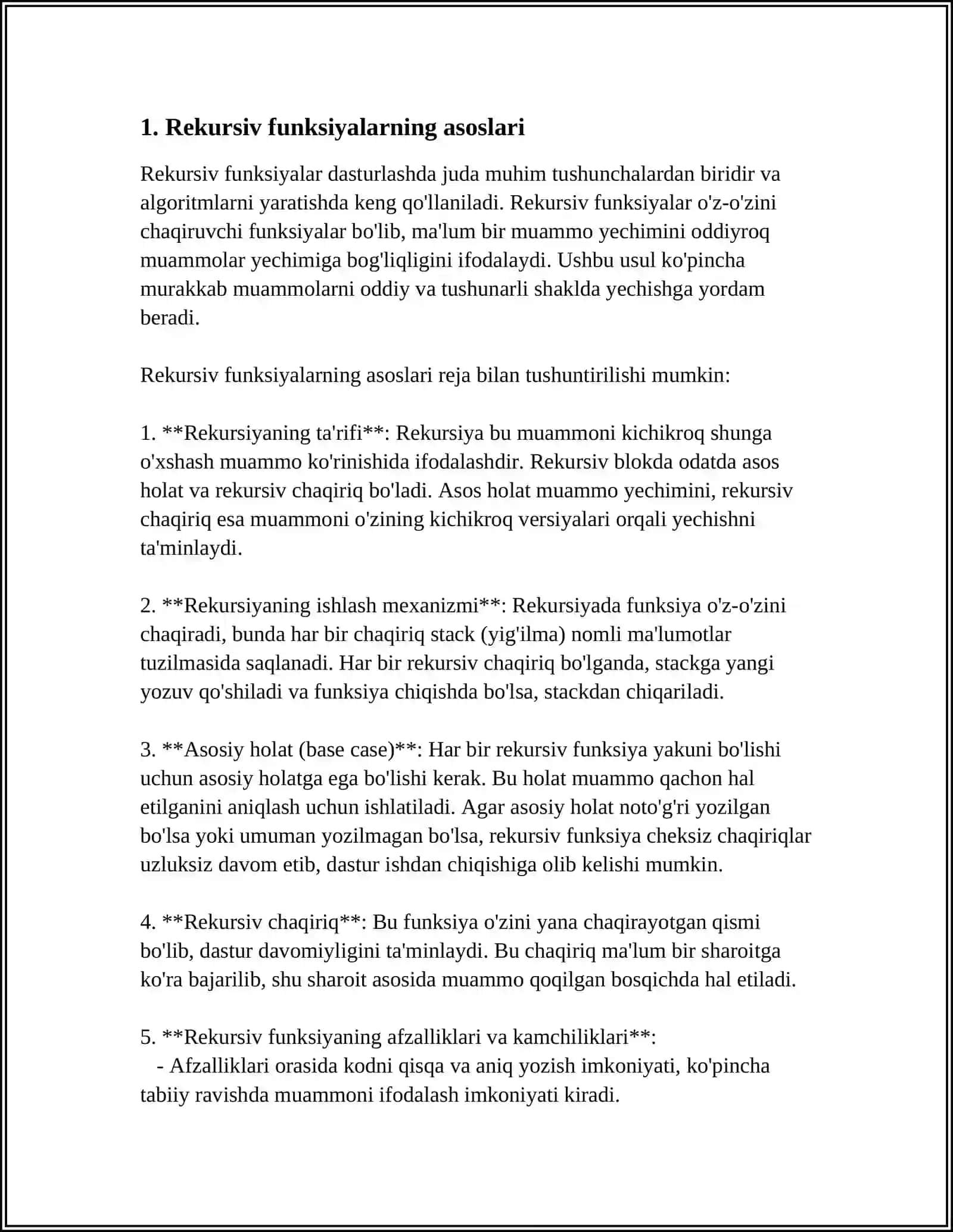 GEDELYANING REKURSIV FUNKSIYASI 3