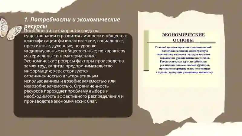 Экономические основы общества 3