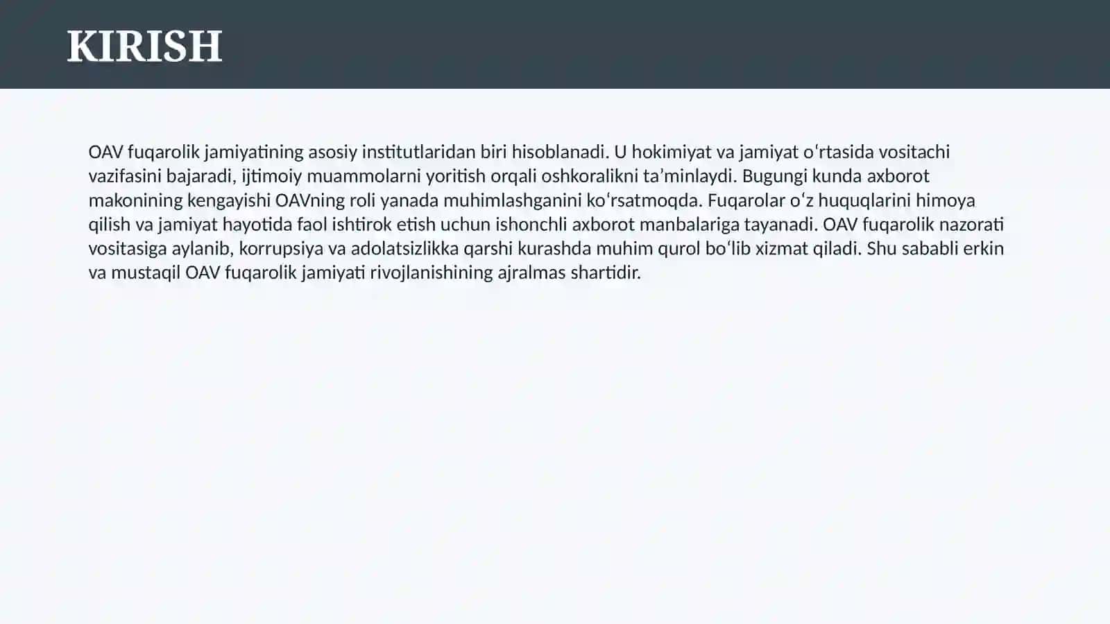 OAV FUQAROLIK JAMIYATI INSTITUTI SIFATIDA 3