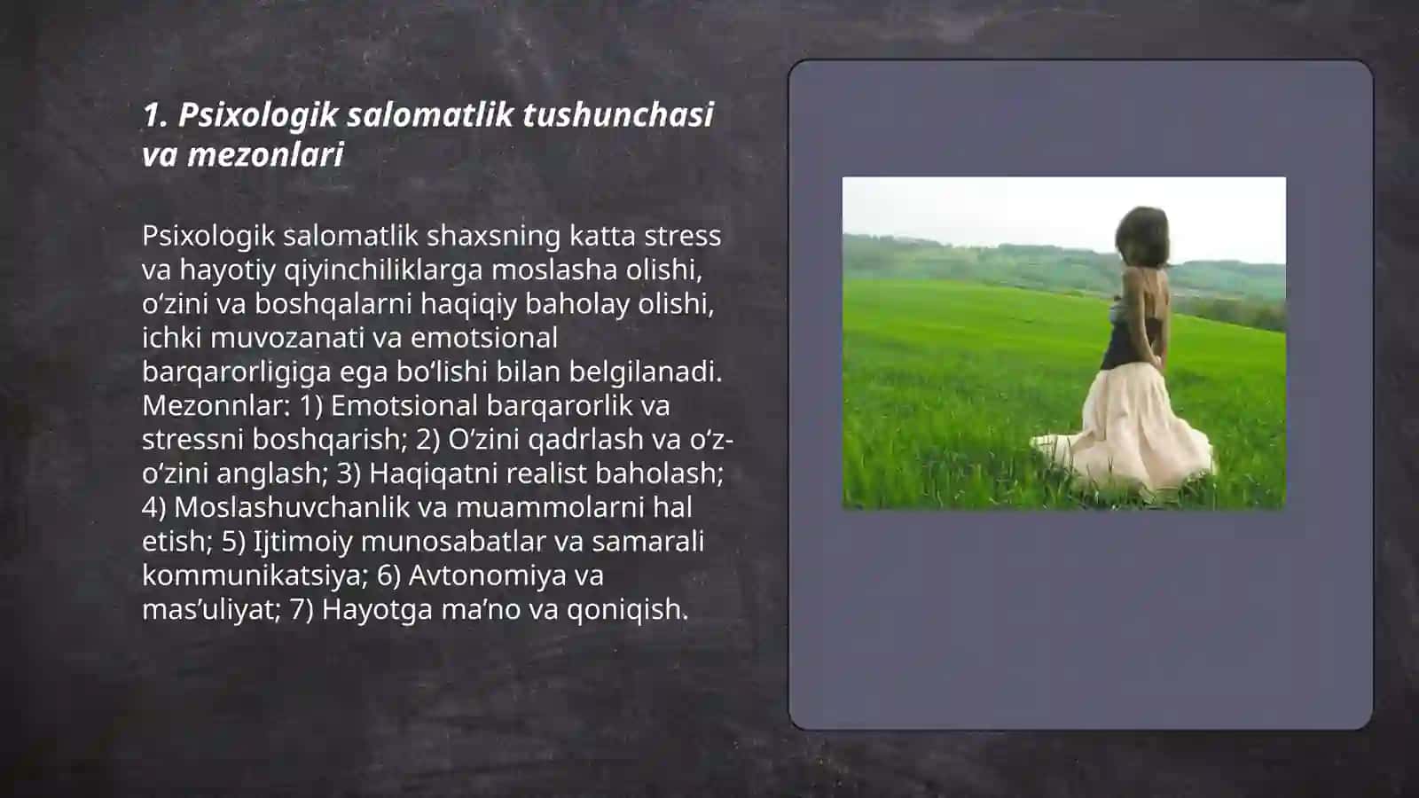 Psixologik salomatlik mezonlari 3