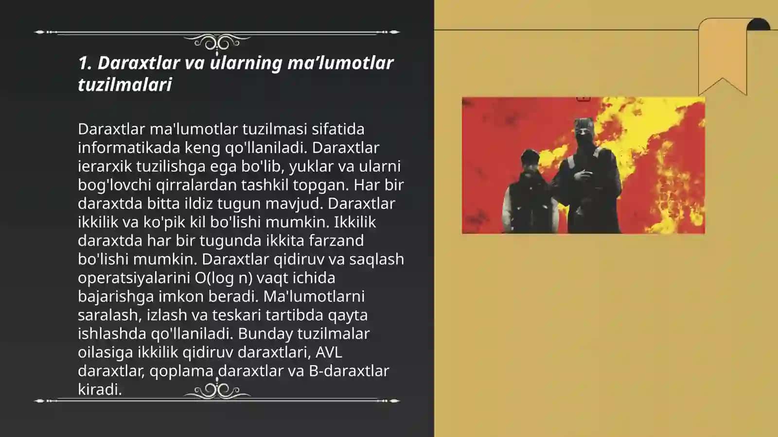 Daraxtsimon maʼlumotlar strukturasi va ular ustida amallar 3