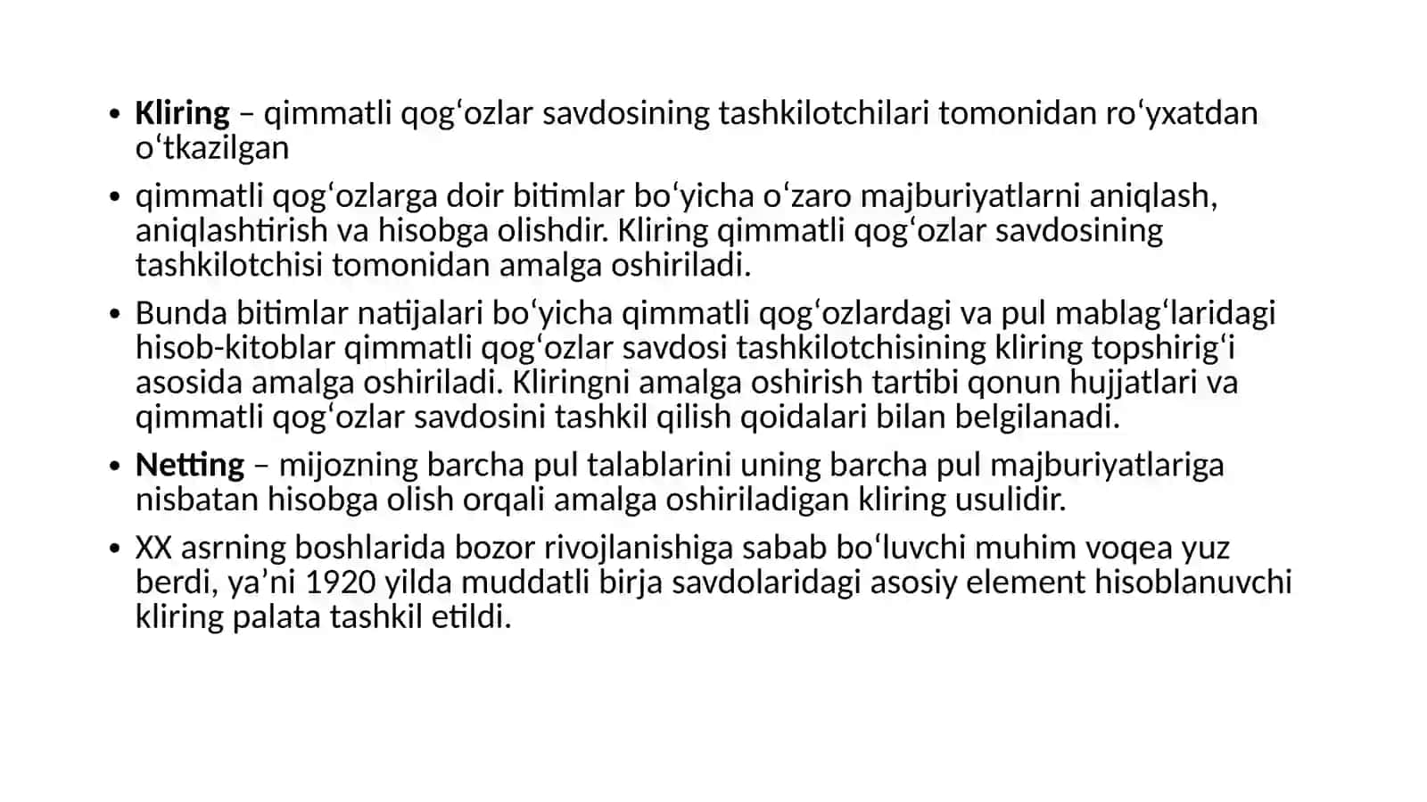 MOLIYA BOZORIDA BANKLAR VA NOBANKKREDIT INSTITUTLARI 3