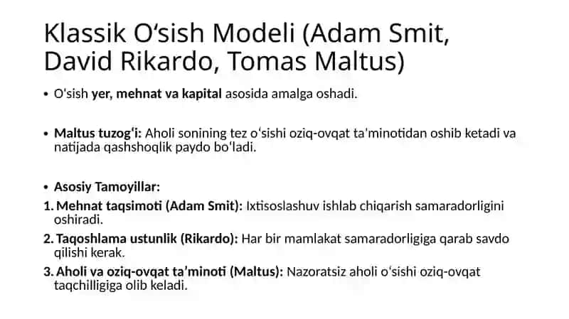 Iqtisodiyo’sishmodellari 3