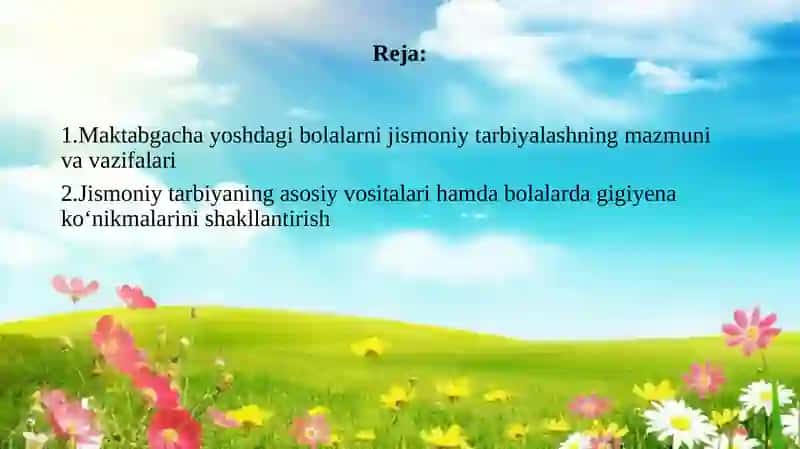 Maktabgacha yoshdagi bolalar jismoniy tarbiyasi 3
