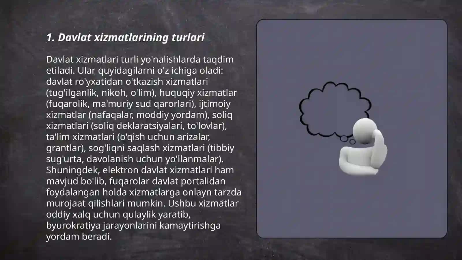Davlat xizmatlari 3