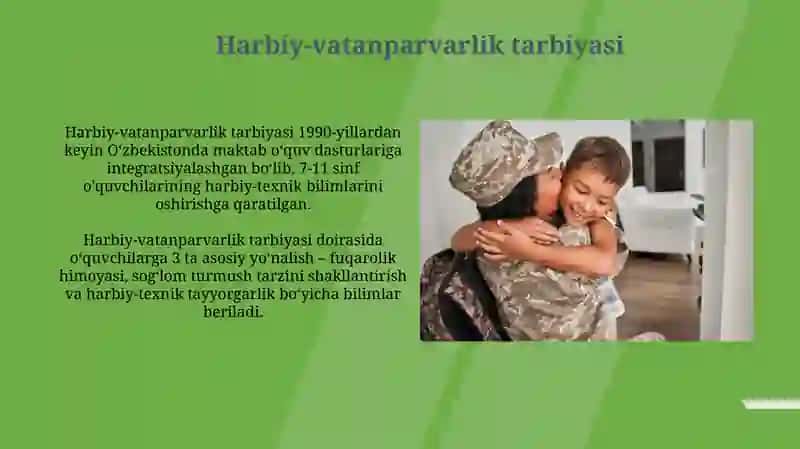 Harbiy-vatanparvarlik tarbiyasi 3