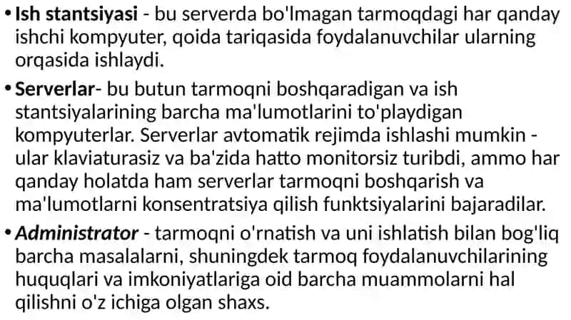 Global kompyuter tarmoqlari 3