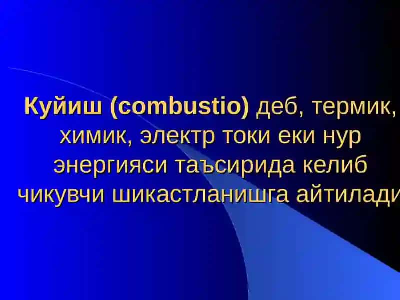 Терморегуляция. куйишлар,  совук уриши ва электротравма 3
