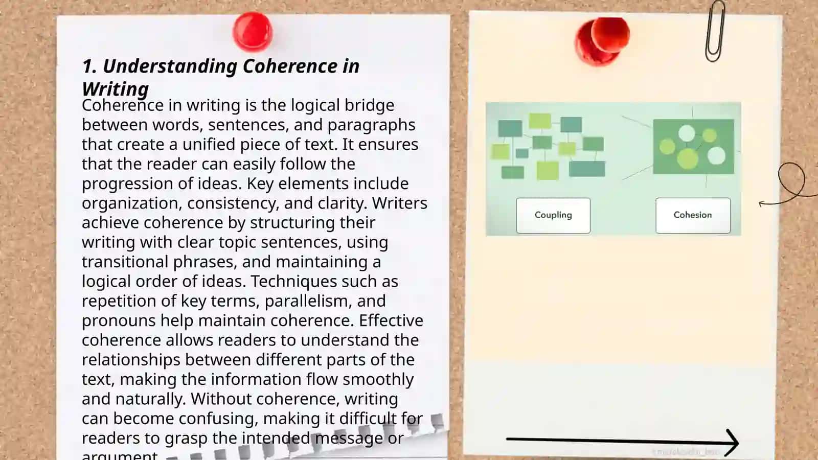 Coherence and cohesion 3