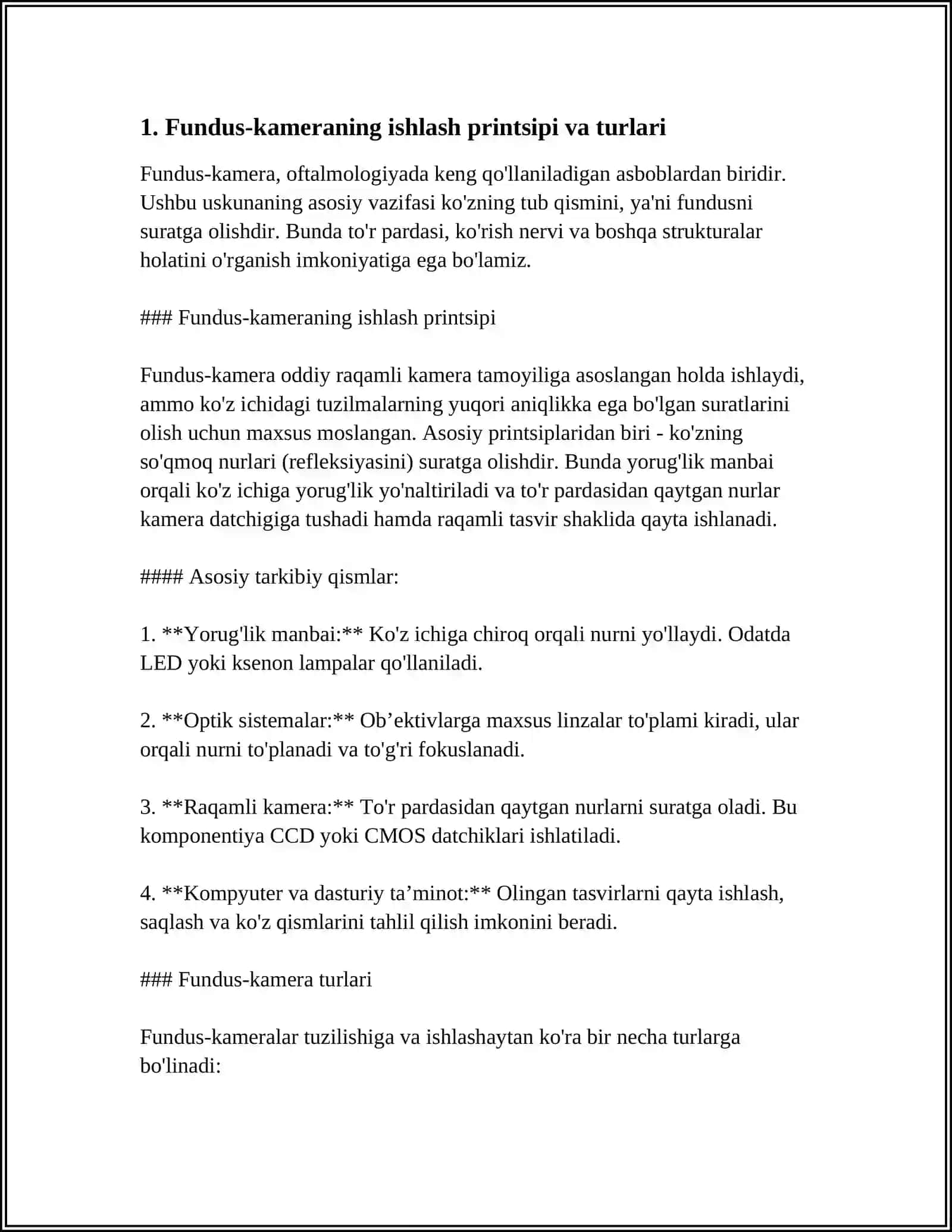 Fundus-Kamera texnologiyasi 3