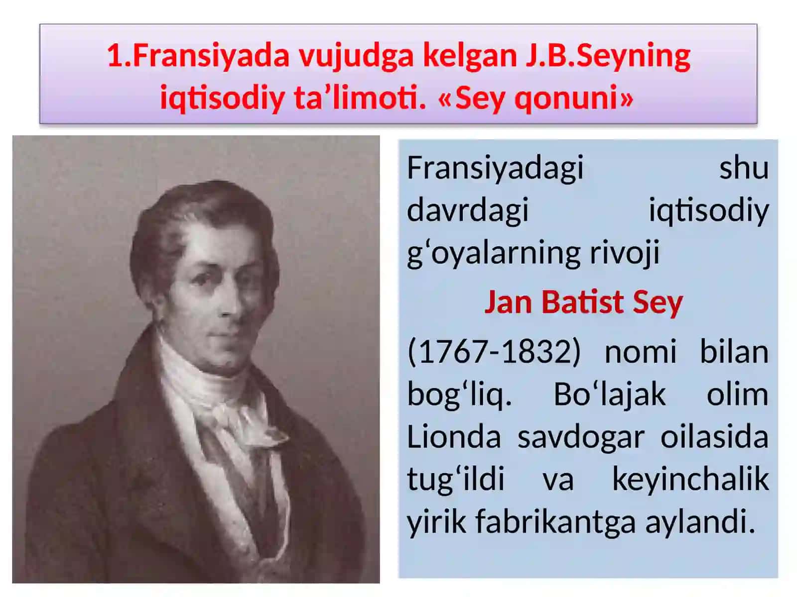Iqtisodiy ta'limotlar tarixi 3