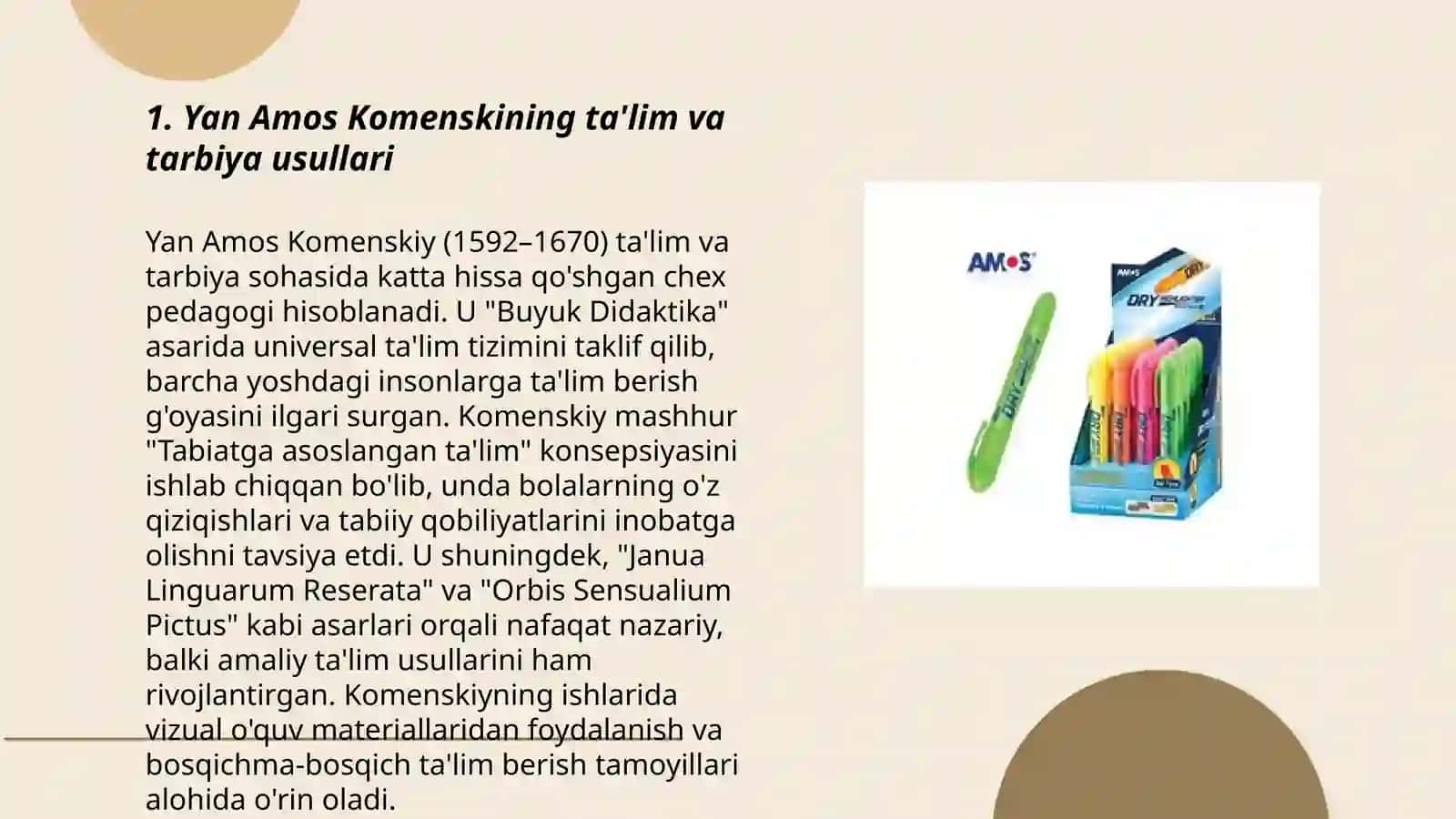 Yan Amos Komenskiyning pedagogik g‘oyalari 3