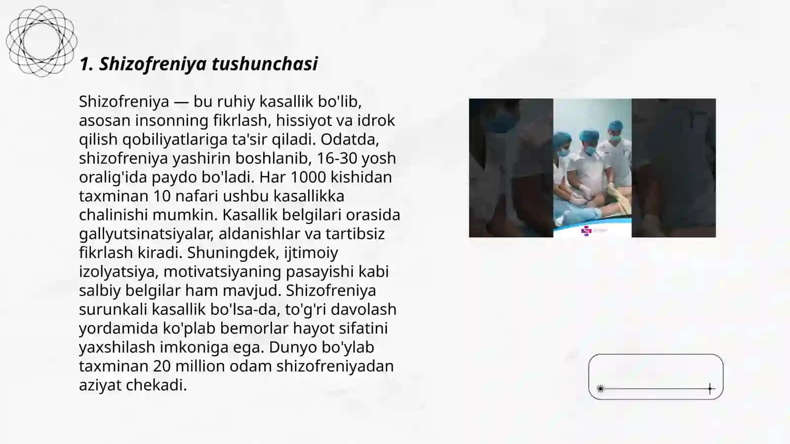 Shizofreniya kasalligi 3