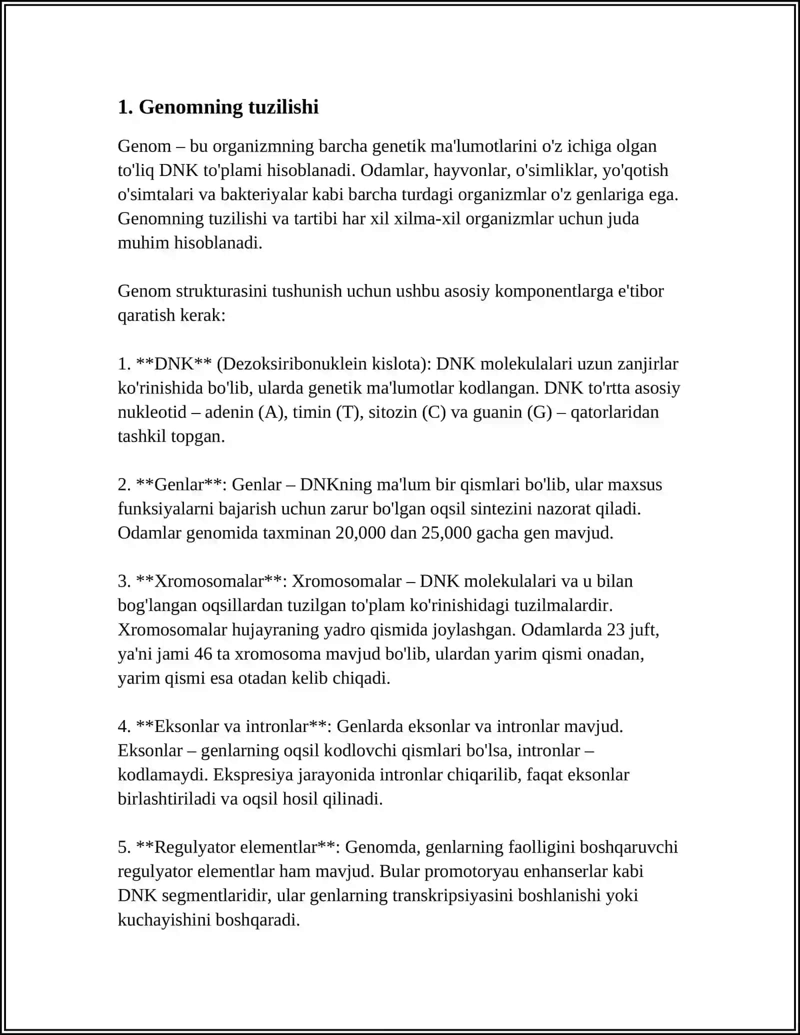 IRSIYATNING MOLEKULYAR ASOSLARI 3