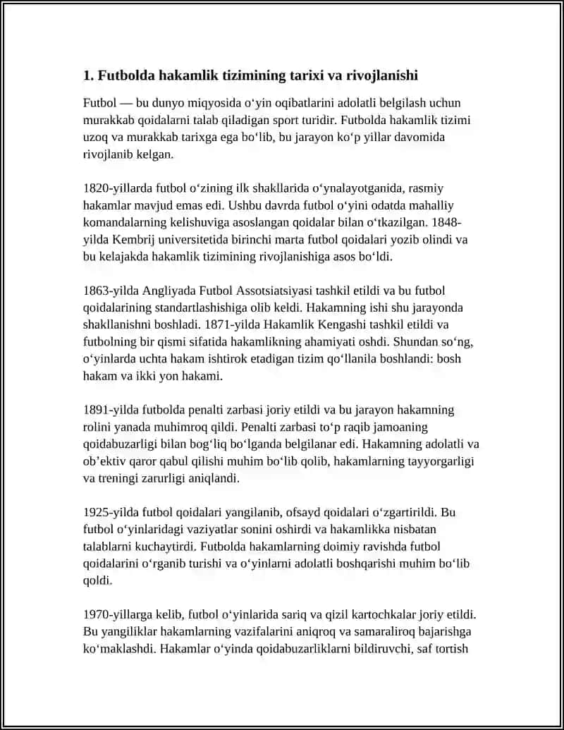 FUTBOLDA HAKAMLIK TIZIMI 3