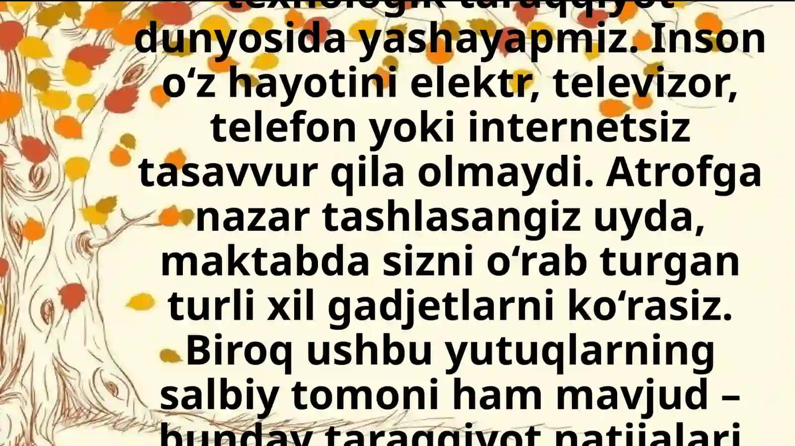 ONA TABIATNI ASRASH – BIZNING BURCHIMIZ 3