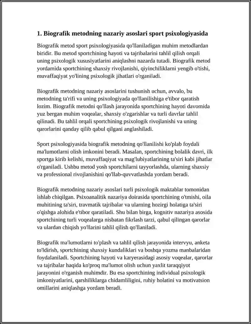 SPORT PSIHOLOGIYASIDA BIOGRAFIK METOD 3