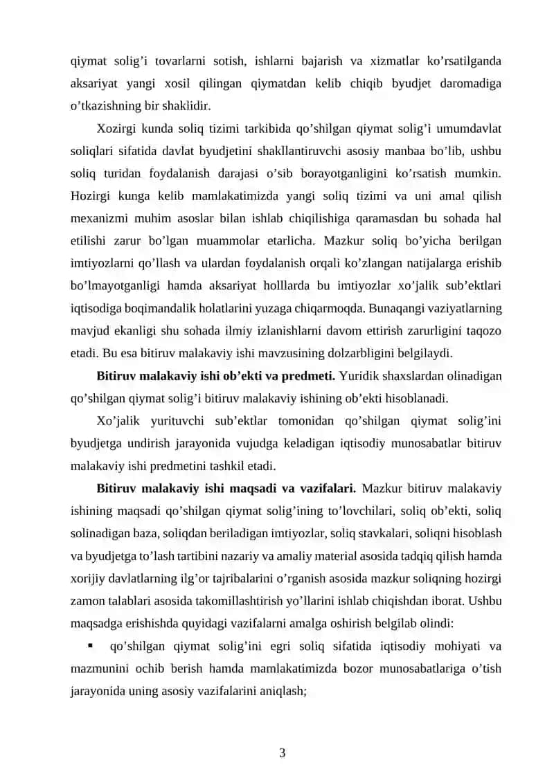 Qo’shilgan qiymat solig’ini hisoblash va to’lash tartibi 3