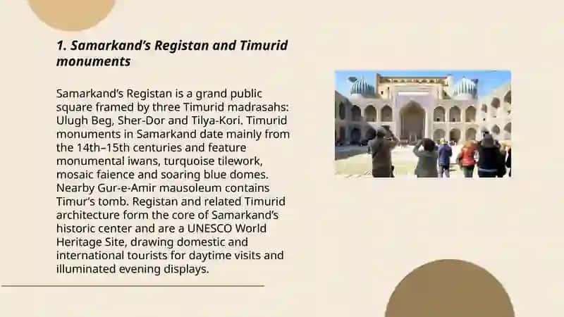 Tourism in Uzbekistan 3
