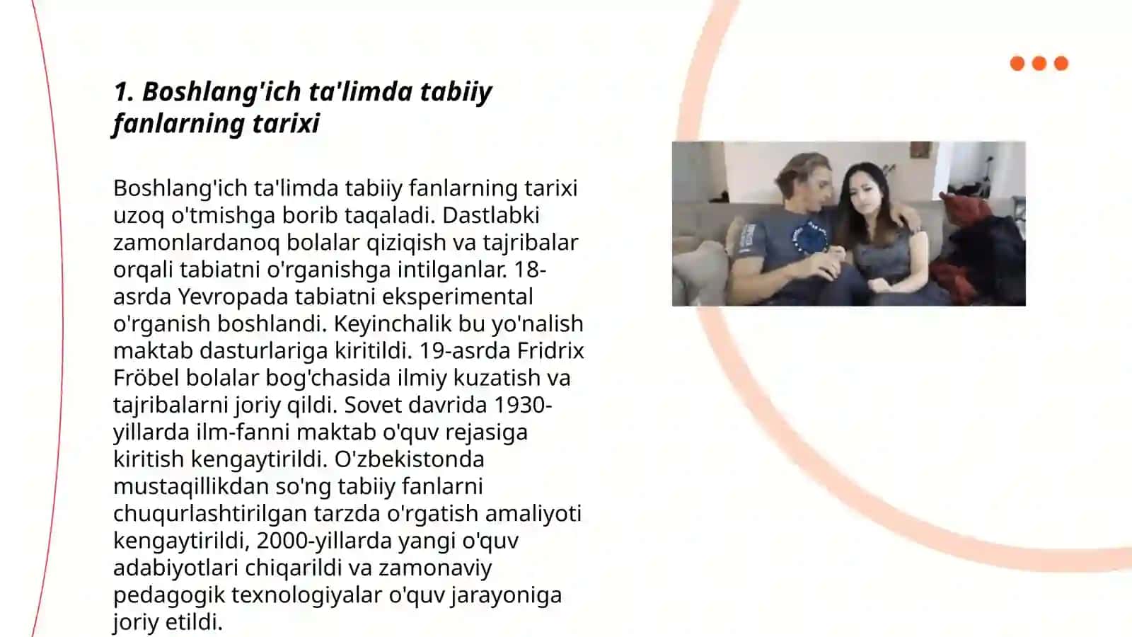 Boshlang'ich ta'limda tabiiy fanlarning shakllanishi va rivojlanishi 3