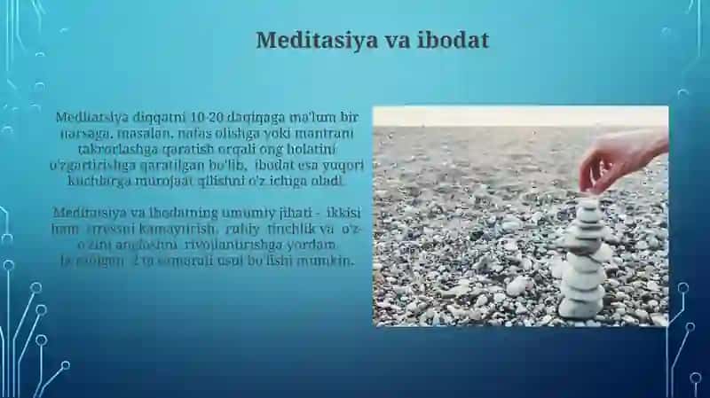 Meditatsiya va ibodat 3