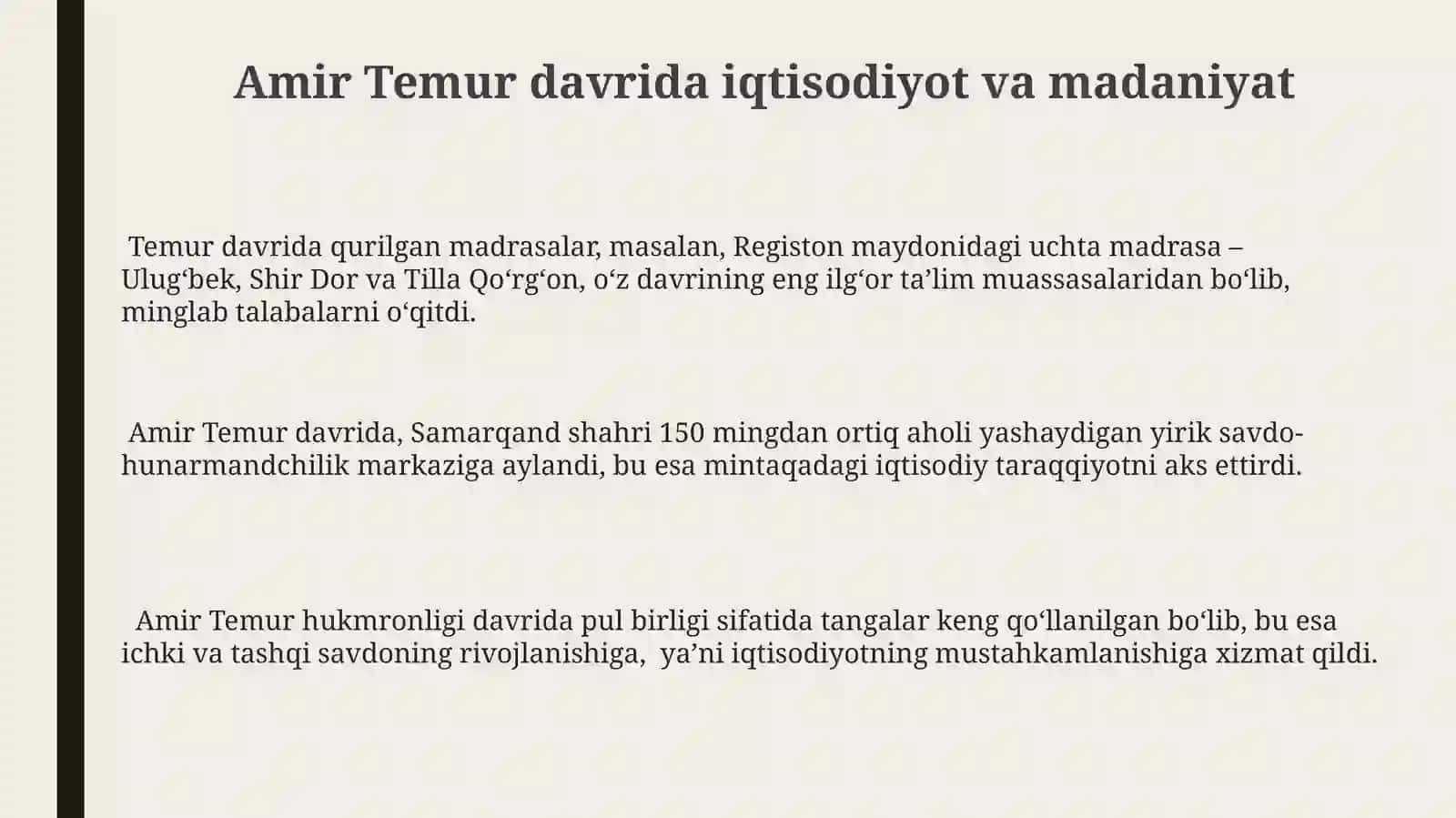 Amir Temur -buyukdavlatarbobi 3