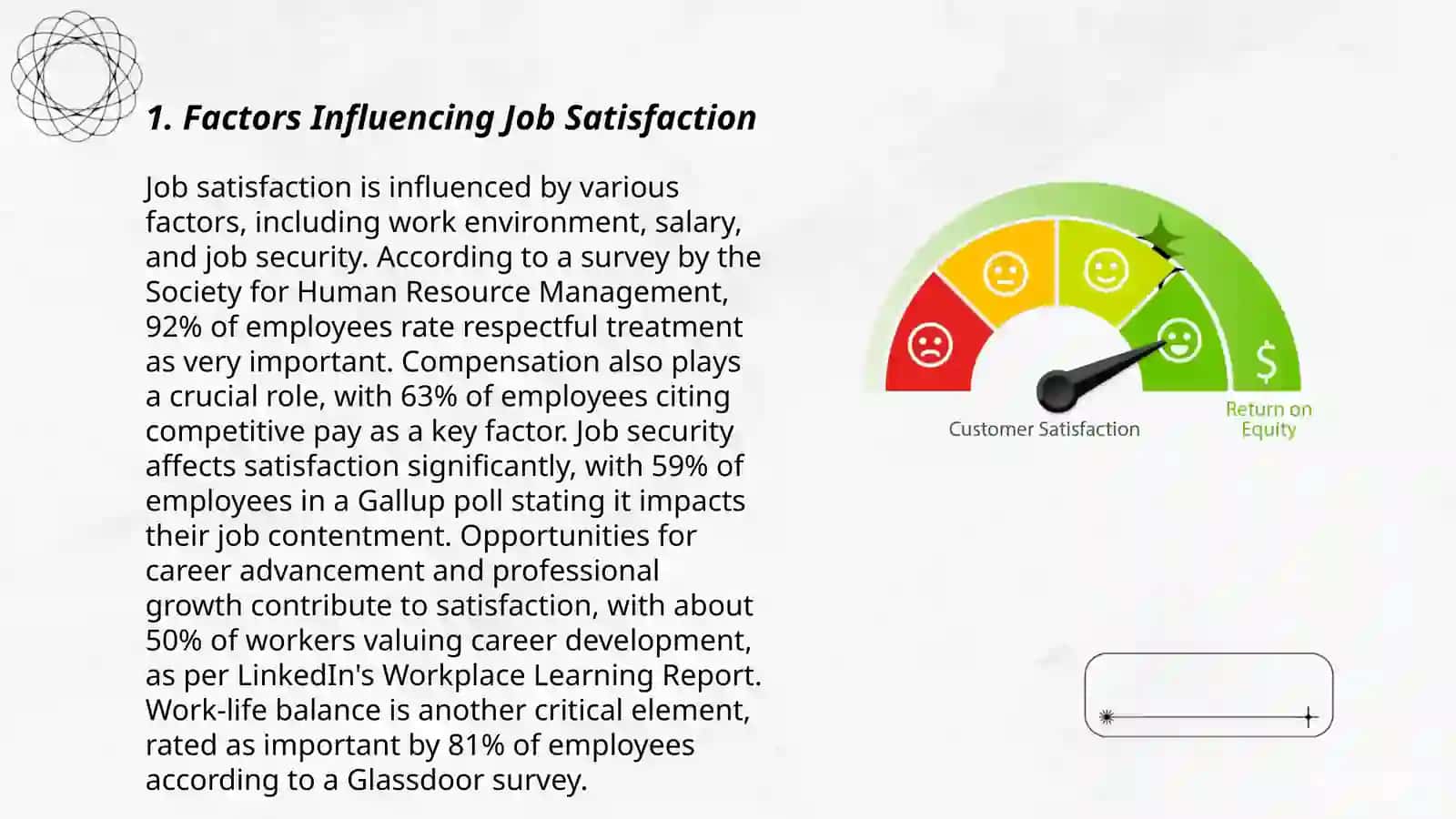 Factors Influencing Job Satisfaction 3
