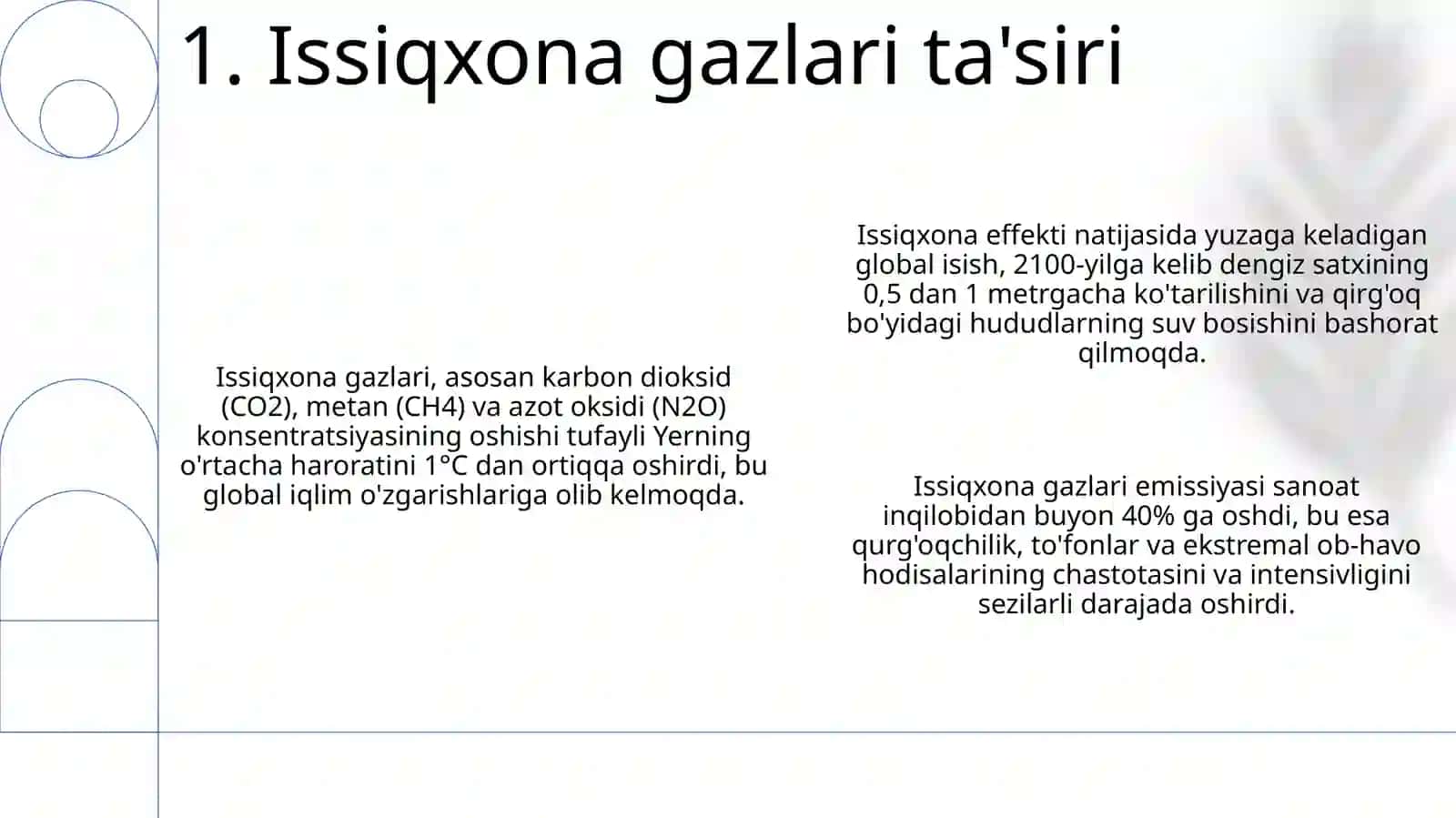 Issiqxona samarasi va uning oqibatlari 3