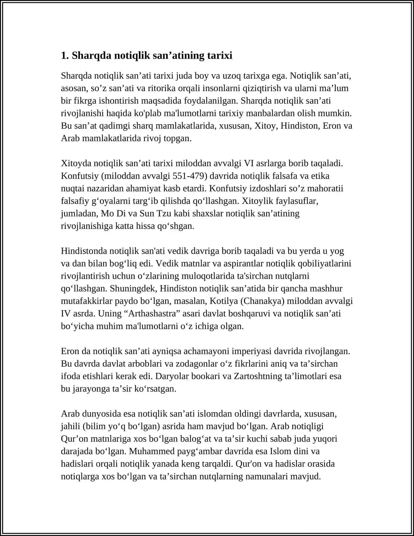 SHARQDA NOTUQLIK SAN’ATI 3