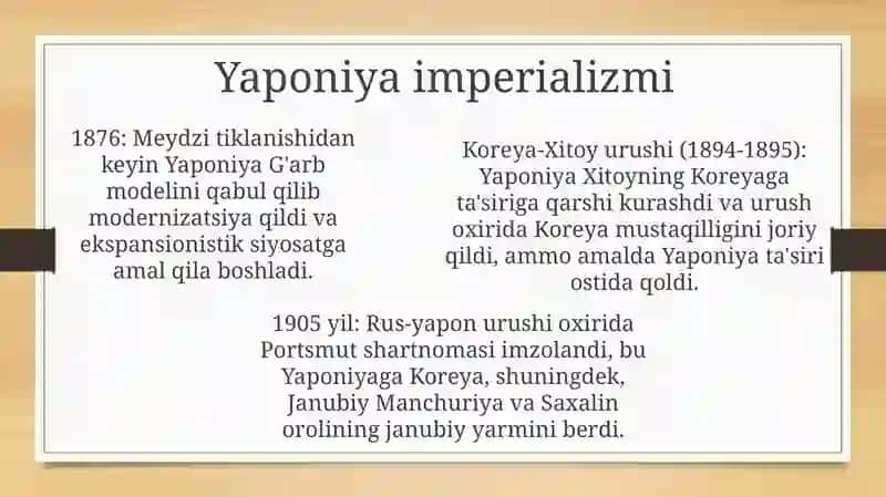 Koreya Yaponiya Mustamlakasiga Aylanishi 3