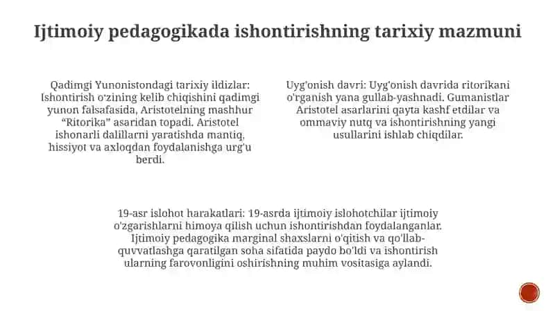 Ijtimoiy Pedagogikada Ishontirish Metodi 3