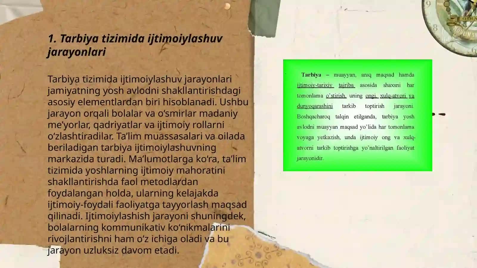 Tarbiya tizimini ijtimoiylashtirish 3