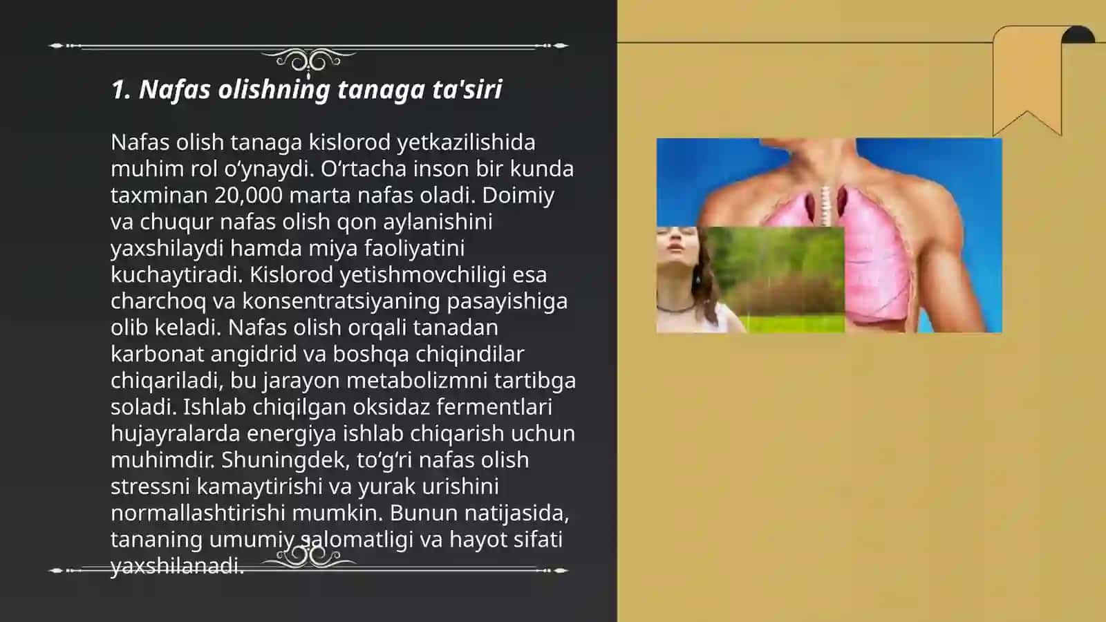 Nafas olishning ahamiyati 3
