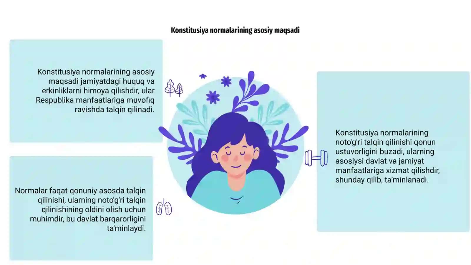 Konstitusiya normalarining asosiy maqsadi 3