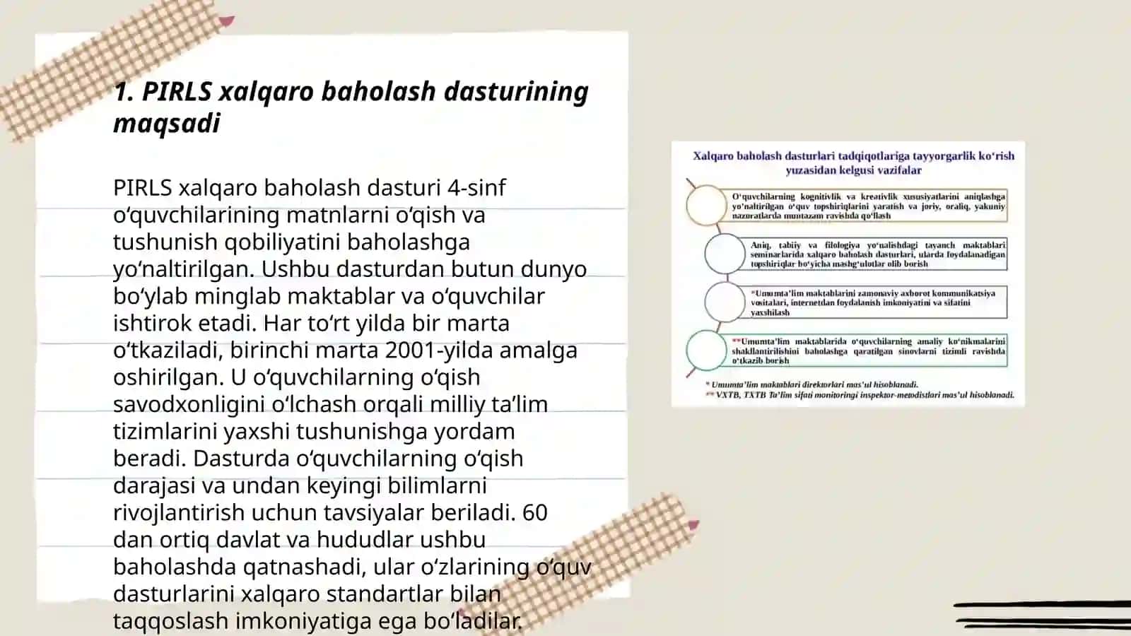 PIRLS xalqaro baxolash dasturi 3