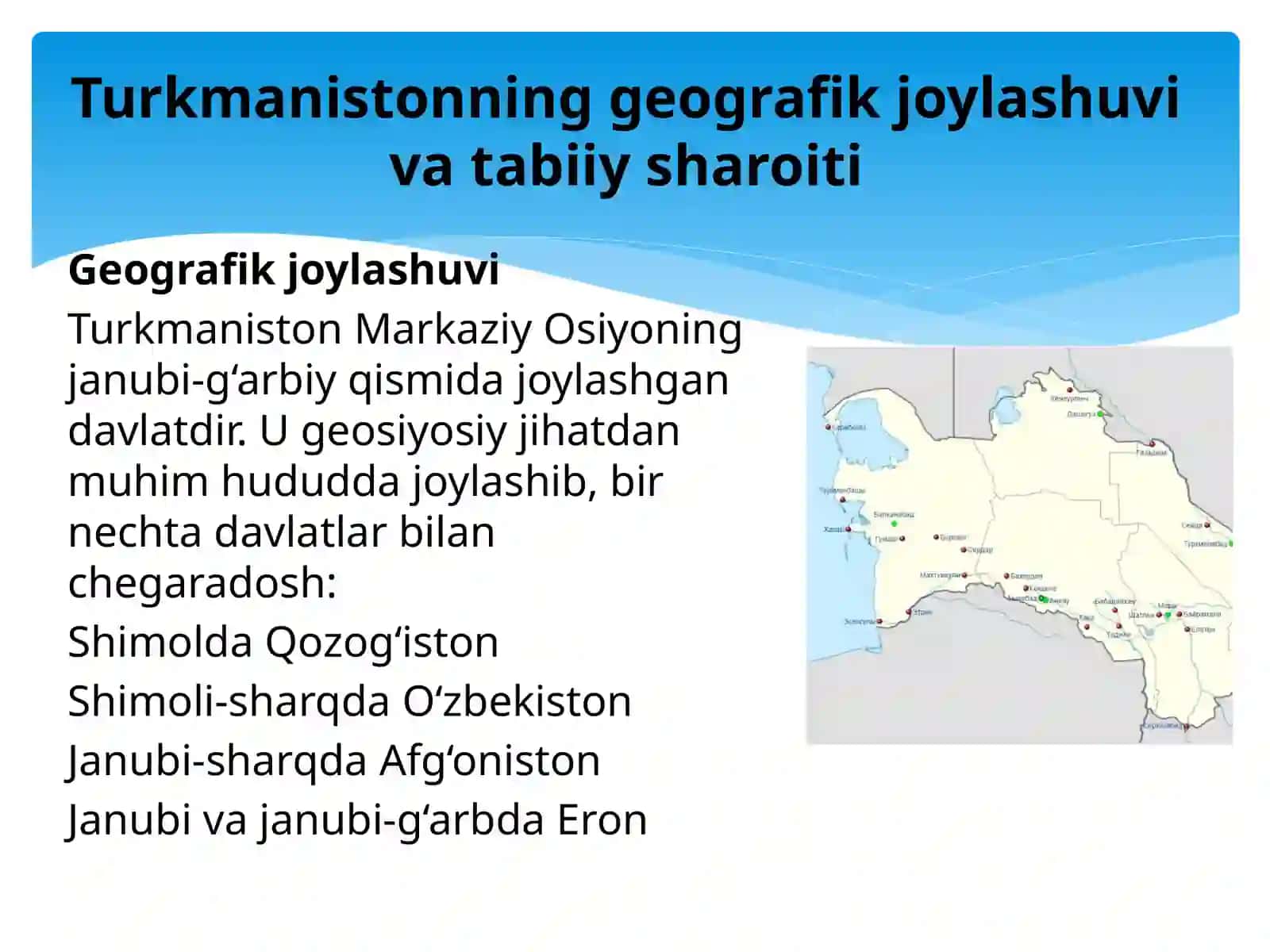 Turkmaniston 3