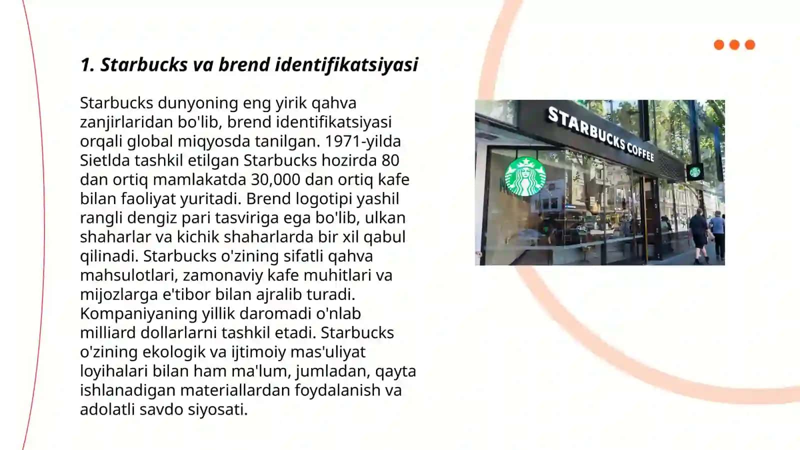 Starbucks va brend identifikatsiyasi 3
