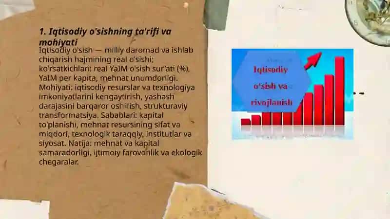 Iqtisodiy o'sishning mohiyati 3