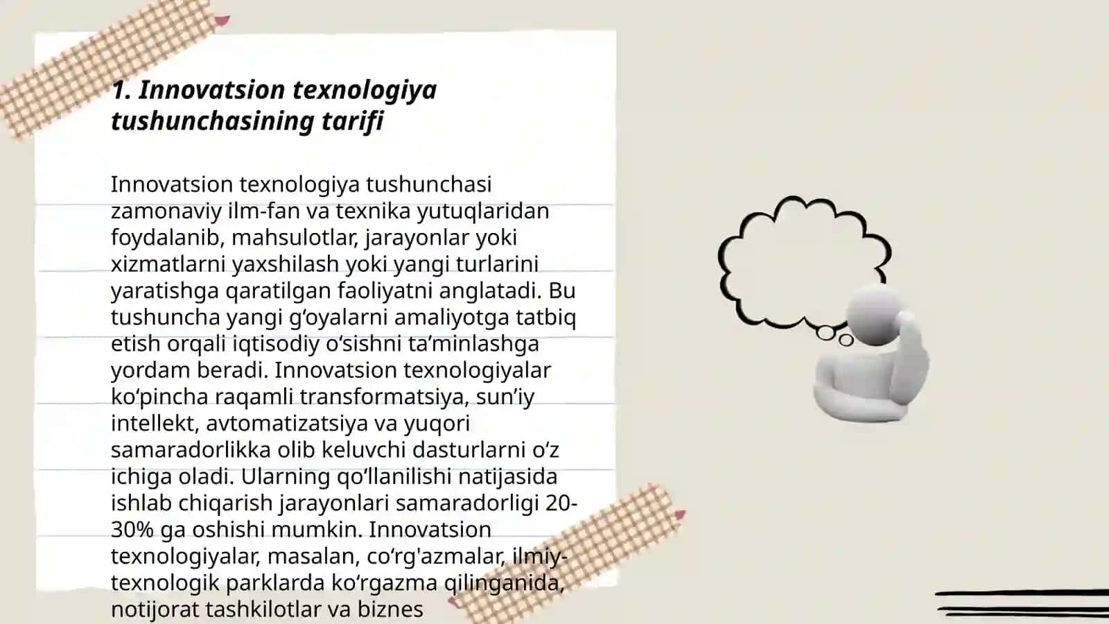 Innovatsion texnologiya tushunchasi 3
