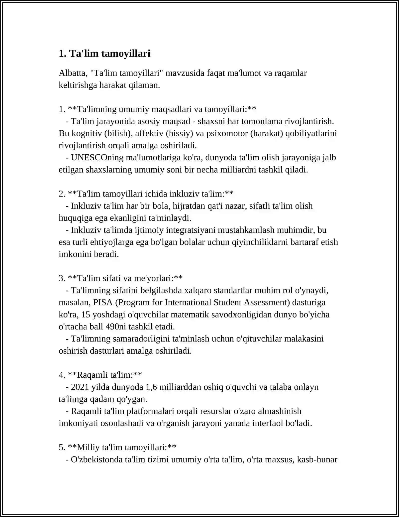 DEDAKTIKA * TAʼLIM NAZARYASI 3