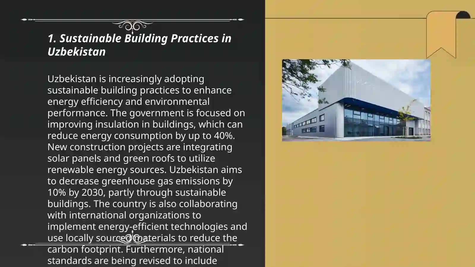 Sustainable Building Practices in Uzbekistan 3