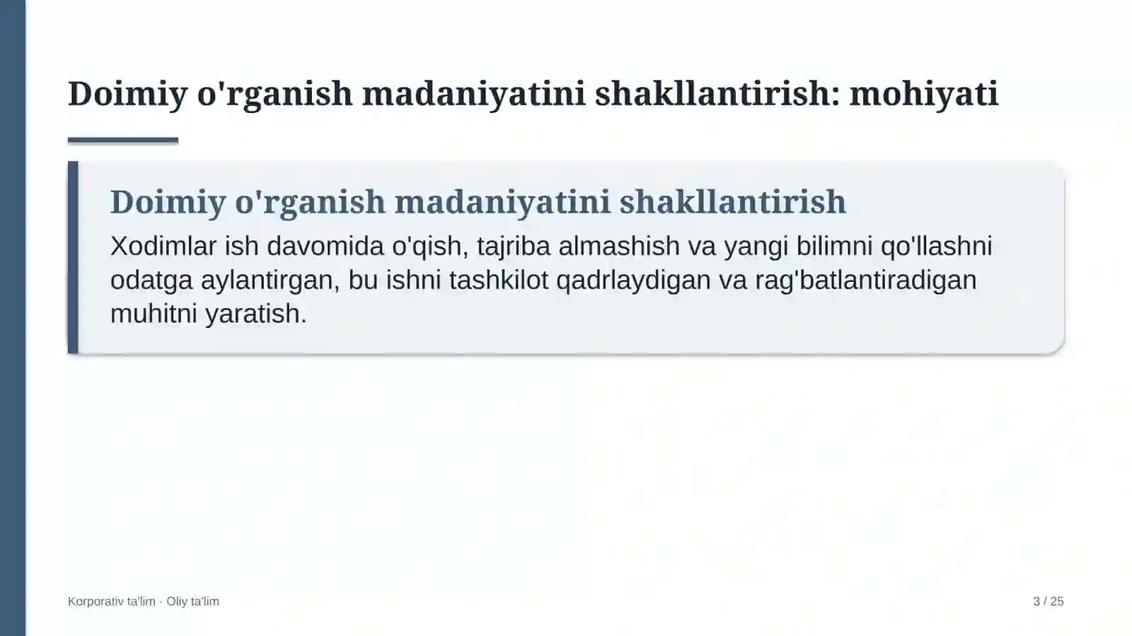 fuqarolik sudlarida doimiy o'rganish madaniyatini shakllantirish 7157 3