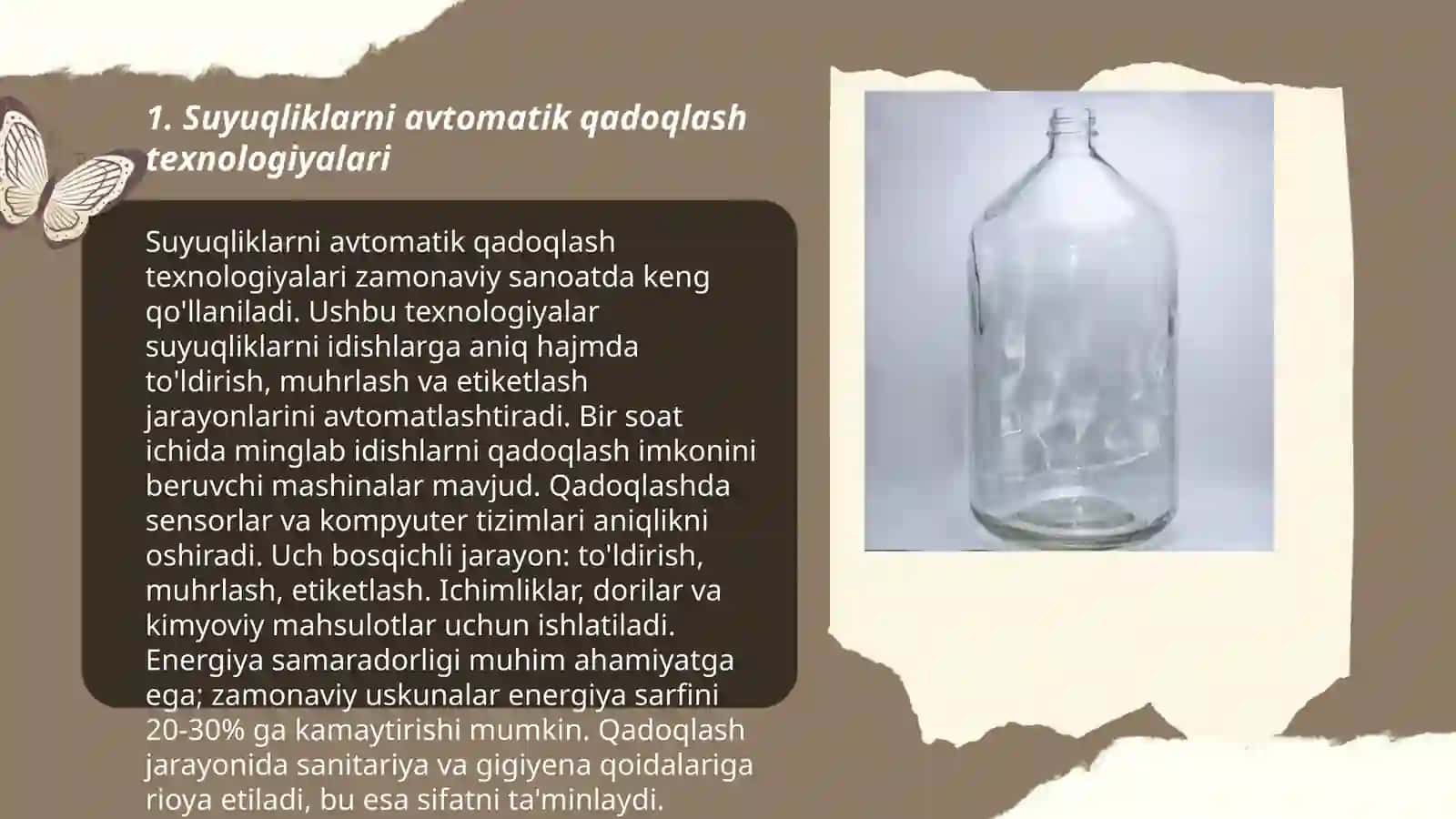 Suyuqliklarni avtomatik qadoqlash texnologiyalari 3
